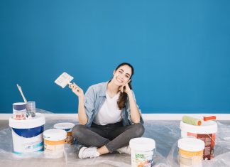 איך צובעים בית לבד?